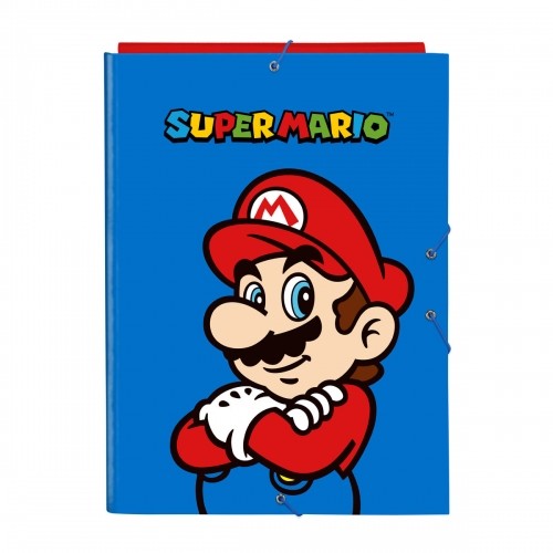 Папка Super Mario Play Синий Красный A4 image 1