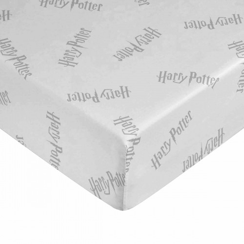 Подогнанный лист Harry Potter Белый Серый 70x140 cm image 1