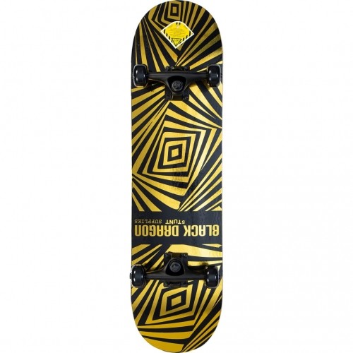 Skateboard BLACK DRAGON PRISM BLOX 6293 Gold/Black image 1