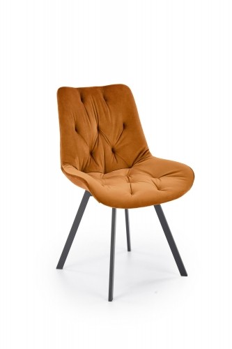 Halmar K519 chair, cinnamon image 1