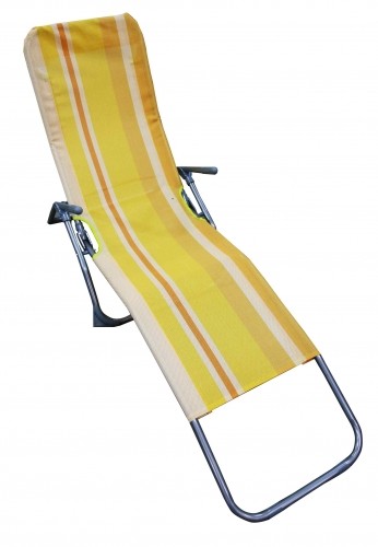 Besk Guļamkrēsls 190x57x94cm oranžā krāsā image 1