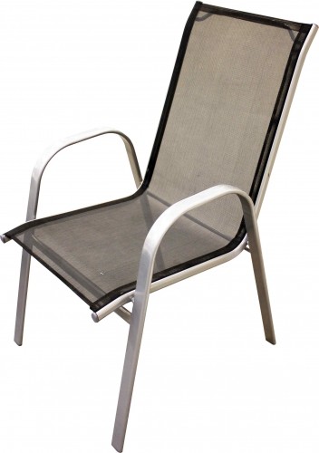 Besk Krēsls metāla melna krāsa 54X70X95cm image 1