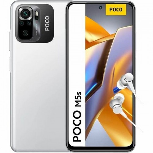 Смартфоны Poco POCO M5s 6,1" 6,43" Octa Core 4 GB RAM 128 Гб Белый image 1