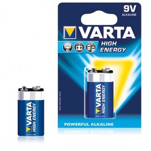 батарейка Varta 6LR61 9V    1UD 9 V 580 mAh High Energy image 1