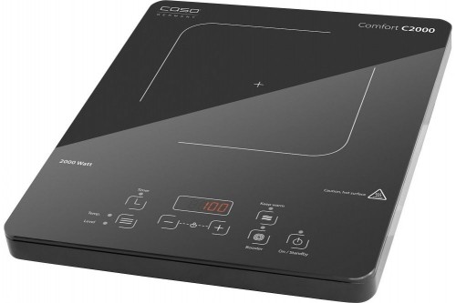 Caso   Free standing table hob Comfort C2000 Number of burners/cooking zones 1, Sensor, Black, Induction, Induction hob image 1