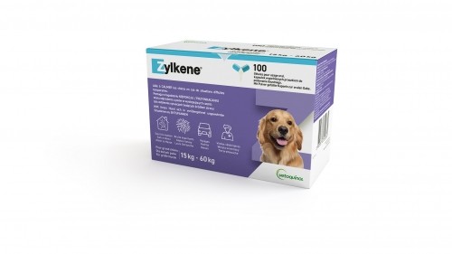 VETOQUINOL Zylkene 100 tablets 15-60kg - dog formula - 450mg image 1