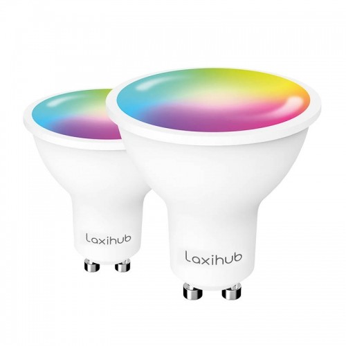 Laxihub LAGU10S Wifi Bluetooth TUYA Smart LED Bulb (2-pack) image 1