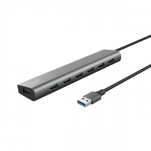 USB-разветвитель Trust 24947 Черный/Серый image 1