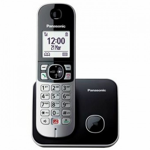 Fiksētais Telefons Panasonic KX-TG6852SPB Melns 1,8" image 1