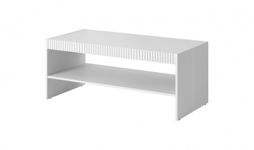 Cama Meble PAFOS bench/table 120x60x50 cm white matte image 1