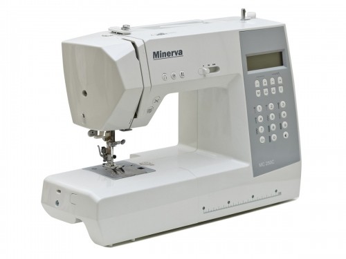 Minerva MC250C sewing machine Semi-automatic sewing machine Electromechanical image 1