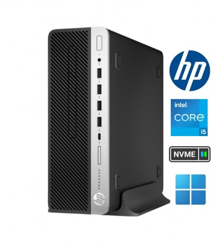 HP ProDesk 600 G4 i5-8500 8GB 256GB SSD 1TB HDD Windows 11 Professional image 1