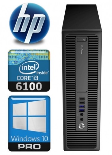 Hewlett-packard HP 600 G2 SFF i3-6100 32GB 128SSD+1TB WIN10Pro image 1
