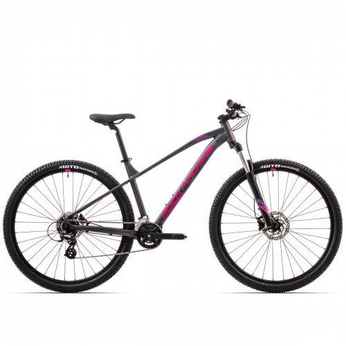Sieviešu kalnu velosipēds Rock Machine Catherine 10-29 pelēks/rozā (Rata izmērs: 29 Rāmja izmērs: XS) image 1