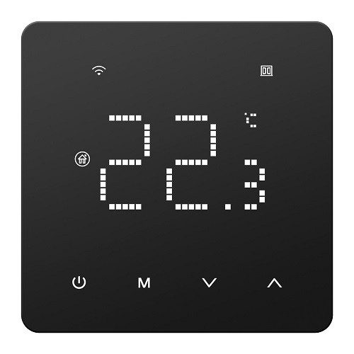TUYA Программируемый термостат отопления, Wi-Fi, 16A, 230VAC image 1