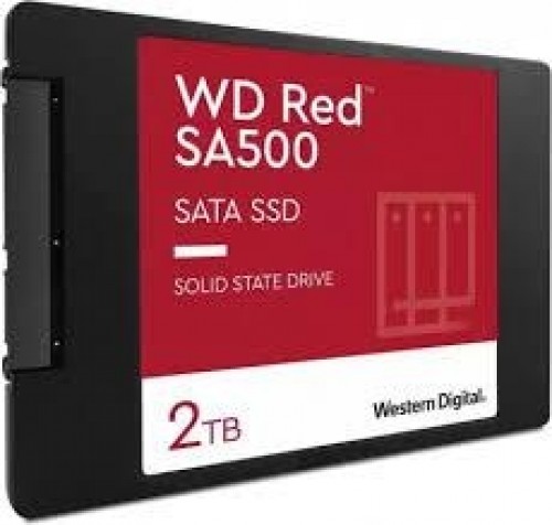 SSD|WESTERN DIGITAL|Blue SA510|2TB|SATA 3.0|Write speed 520 MBytes/sec|Read speed 560 MBytes/sec|2,5"|TBW 500 TB|MTBF 1750000 hours|WDS200T2R0A image 1