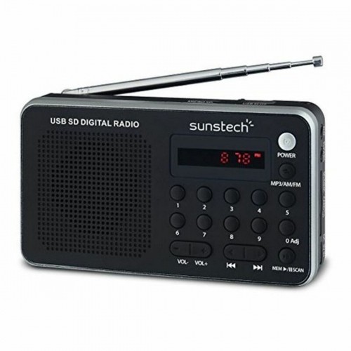 Portatīvais Digitālais Radio Sunstech RPDS32SL Wi-Fi image 1