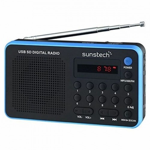 Портативное радио Sunstech RPDS32BL image 1
