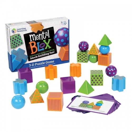 Mental Blox Critical Thinking Game Learning Resources LER 9280 image 1