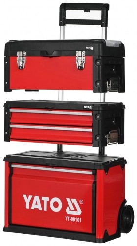 Yato YT-09101 small parts/tool box Tool chest Metal Black,Red image 1