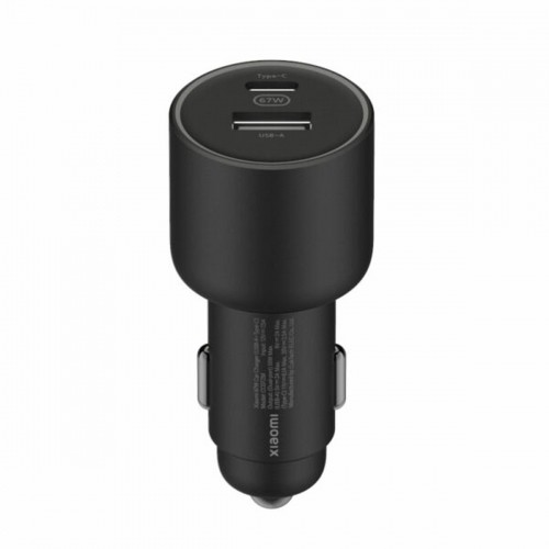 Универсальное USB-зарядное для авто + USB-C-кабель Xiaomi 43907 Чёрный 55 W image 1