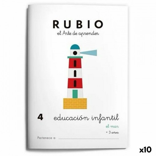 Cuadernos Rubio Early Childhood Education Notebook Rubio Nº4 A5 испанский (10 штук) image 1