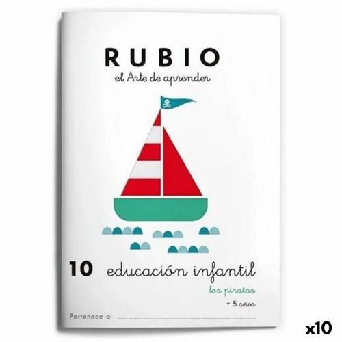 Cuadernos Rubio Early Childhood Education Notebook Rubio Nº10 A5 испанский (10 штук) image 1
