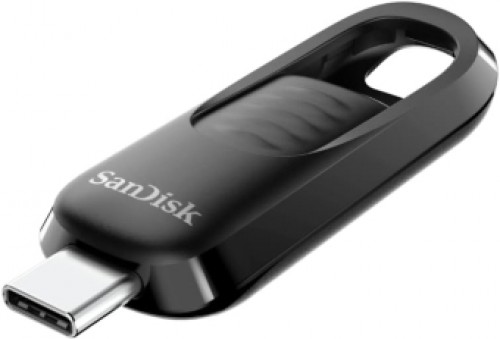 Zibatmiņa SanDisk Ultra Slider USB-C 256GB Black image 1