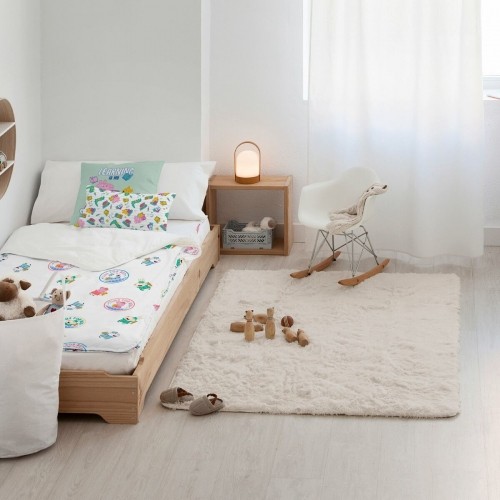 Комплект постельного белья на молнии Peppa Pig Time Bed Разноцветный (90 cm) image 1