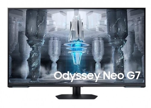 LCD Monitor|SAMSUNG|Odyssey Neo G7 G70NC|43"|Gaming/Smart/4K|Panel VA|3840x2160|16:9|144Hz|1 ms|Speakers|Colour Black / White|LS43CG700NUXEN image 1