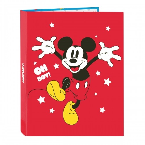 Папка-регистратор Mickey Mouse Clubhouse Fantastic Синий Красный A4 26.5 x 33 x 4 cm image 1