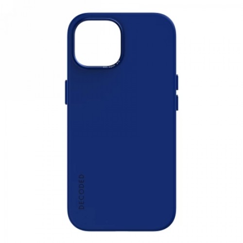 Decoded Silicone Case with MagSafe for iPhone 15 Plus - blue image 1