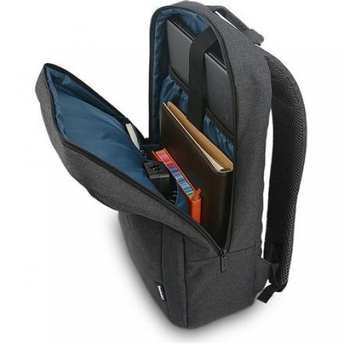 Lenovo | Fits up to size  " | Essential | 15.6-inch Laptop Casual Backpack B210 Black | Backpack | Black | " | Shoulder strap image 1