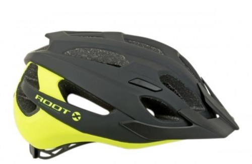 Author Helmet Root Inmold X0 52-57cm (203 black/yellow-neon-matt) image 1
