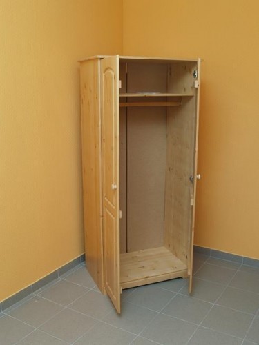 2 durvju drēbju skapis, 2 door wardrobe (FM0166) image 1