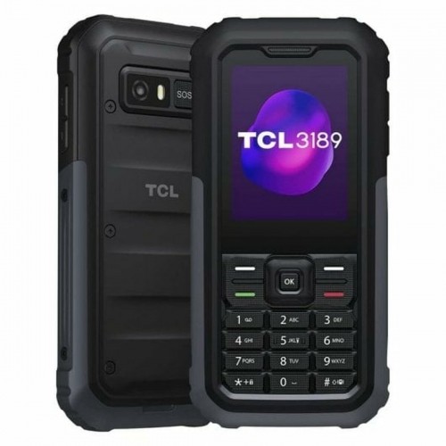 Мобильный телефон для пожилых людей TCL 3189 2,4" Серый Черный/Серый image 1
