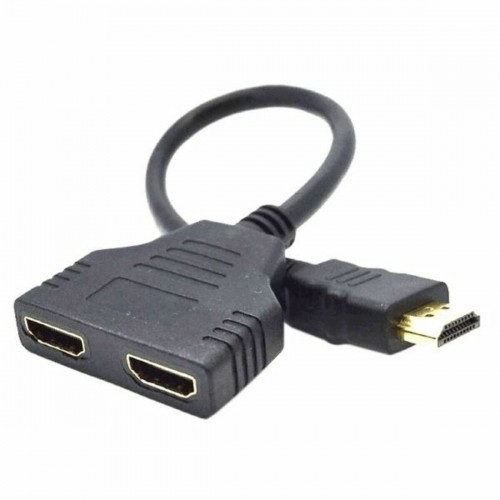 HDMI Adapteris uz Dubulto HDMI Portu GEMBIRD DSP-2PH4-04 Melns image 1