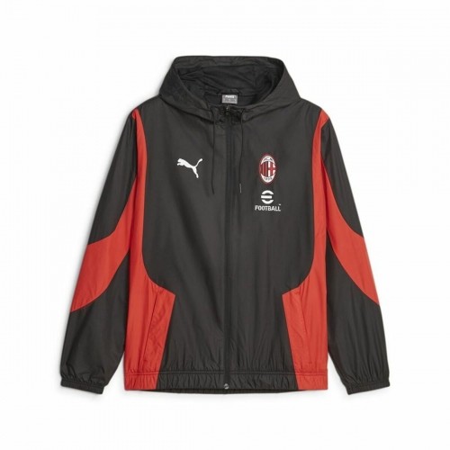 Мужская спортивная куртка Puma Ac Milan Prematch Чёрный Красный image 1