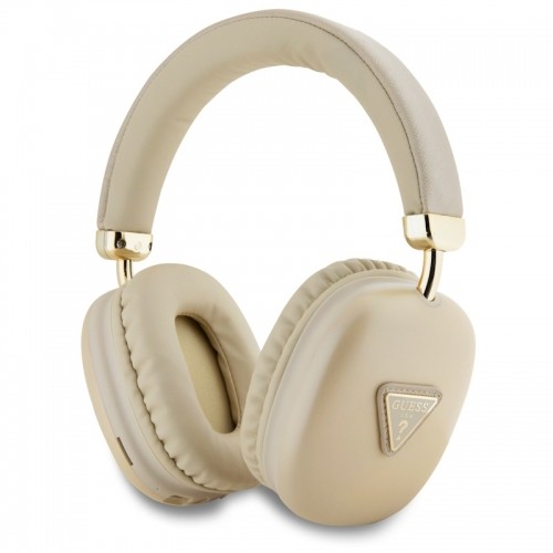 Guess Bluetooth 5.3 IPX4 austiņas ar Premium Bass & Hands-free Calling Triangle Gold image 1
