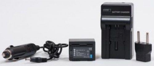Extradigital Charger+battery Canon BP-727 image 1