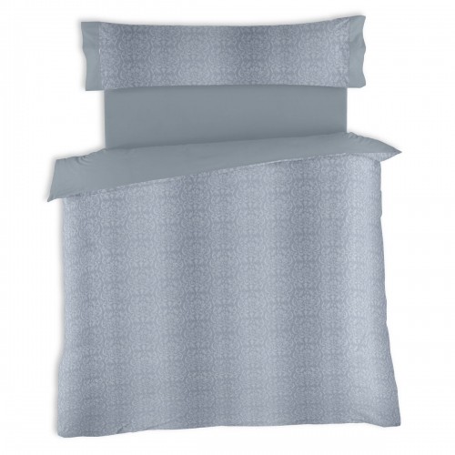 Комплект чехлов для одеяла Alexandra House Living Tena Серо-стальной 105 кровать 3 Предметы image 1