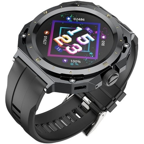 Hoco Y14 Smart sports watch Viedpulkstenis ar zvana funkciju image 1