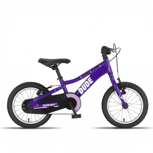 Bērnu velosipēds GoKidy 14 Dude (DUD.1404) violets image 1
