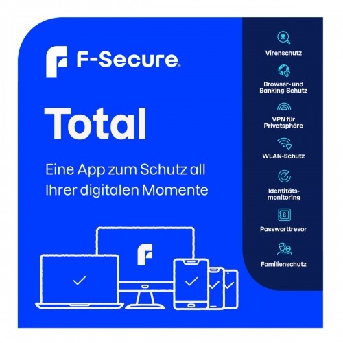 F-Secure Total [20 Geräte - 2 Jahre] [Vollversion] image 1