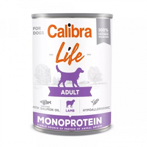 CALIBRA LIFE Adult Monoprotein jagnięcina - mokra karma dla psa - 0,4 kg image 1