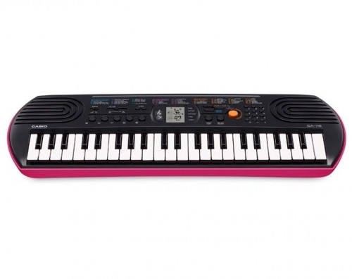 Casio SA-78 MIDI keyboard 44 keys Black image 1