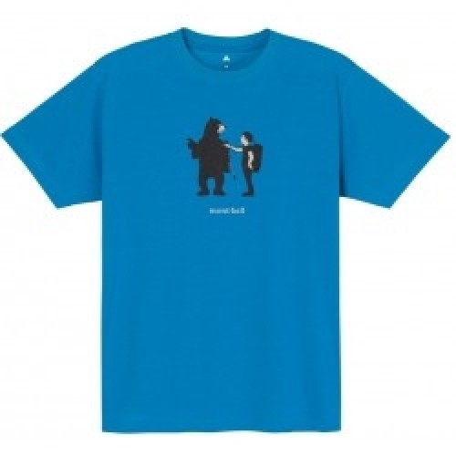 Mont-bell Krekls WICKRON T-Shirt DIRECTIONS L Turquoise image 1