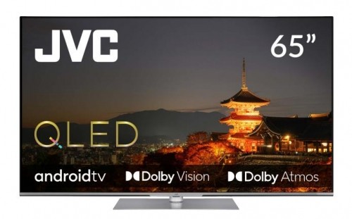 TV Set|JVC|65"|4K/Smart|QLED|3840x2160|Android TV|LT-65VAQ830P image 1