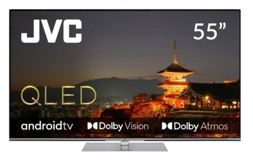 TV Set|JVC|55"|4K/Smart|QLED|3840x2160|Android TV|LT-55VAQ830P image 1