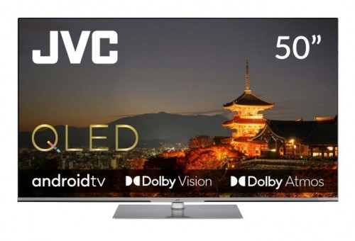 TV Set|JVC|50"|4K/Smart|QLED|3840x2160|Android TV|LT-50VAQ830P image 1
